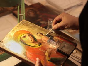 Мастер-класс по реставрации древних икон под руководством Ирины Павловны Гефдинг