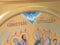 Завершилась работа над иконостасом храма 40 Севастийских мучеников