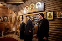Визит архимандрита Луки (Головкова)
