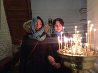 Литургия в Воскресенском войсковом соборе