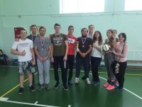 Соревнование по волейболу