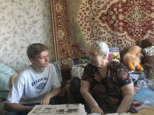 В гостях у ветерана