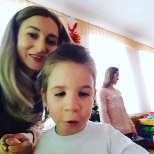 Поздравление детей в Аревике