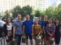 Поздравление ветеранов с праздником Великой Победы