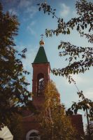 Божественная литургия в селе Займо-Обрыв