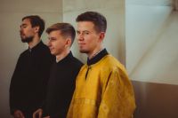 Божественная литургия в селе Займо-Обрыв