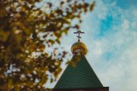 Божественная литургия в селе Займо-Обрыв