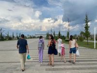 Прогулка в Левобережном парке