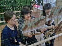 Поездка в центр плетения маскировочных сетей