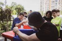 Православная молодежь состязалась в армрестлинге