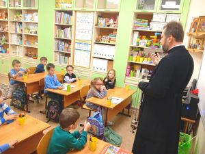 Дьякон Алексий в гостях у Родничка