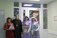 Молебен в детской областной больнице