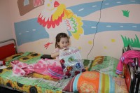 Молебен в детской областной больнице