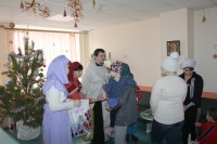 Молебен в детской областной больнице