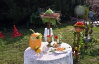 Праздник в честь годовщины школы церковных звонарей и открытия школы флористики