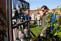 Праздник в честь годовщины школы церковных звонарей и открытия школы флористики