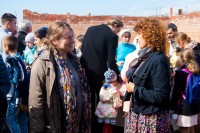 Праздник в честь годовщины школы церковных звонарей и открытия школы флористики