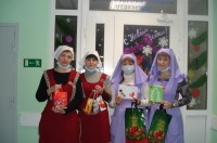 Поздравление детей гематологического отделения