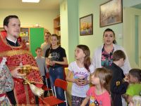 Посещение детской областной больницы Посещение детской областной больницы