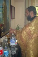 Молебен в Центре защиты населения