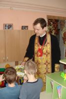 Причастие деток в Аревике