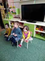 Причастие деток в Аревике