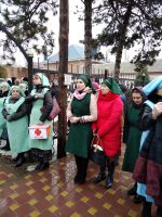 Молебен на месте погребения протоиерея Иоанна Домовского