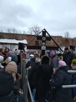 Молебен на месте погребения протоиерея Иоанна Домовского