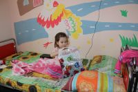 Поздравление с Рождеством детей в областной больнице