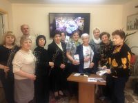 Встреча с пенсионерами