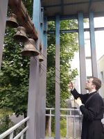 Водосвятный молебен в отделении кардиологии