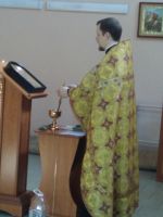 Водосвятный молебен в отделении кардиологии