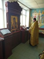 Молебен в Детской областной больнице