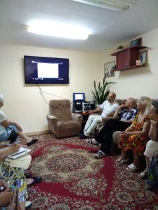 Посещение Центра социального обслуживания населения