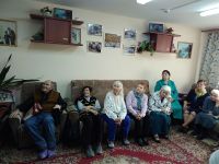 Встреча с пенсионерами