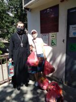 Молебен в Центре социального обслуживания населения