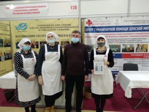 Выставочный стенд Отдела по церковной благотворительности