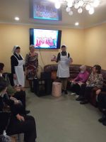 Встреча с пенсионерами Центра социального обслуживания