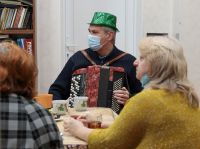 Наш приход посетили пенсионеры