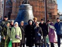 Наш приход посетили пенсионеры