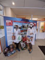 Поздравление детей в Областной больнице