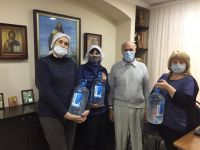 Поздравление с праздником Крещения Господня подопечных сестричества