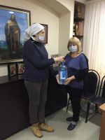 Поздравление с праздником Крещения Господня подопечных сестричества