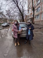 Поздравление с праздником Крещения Господня подопечных сестричества