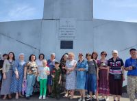 Поездка сестричества на Миус-фронт