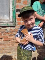 Поездка сестричества на Миус-фронт