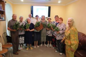 Беседа в клубе пенсионеров «Оптимист»