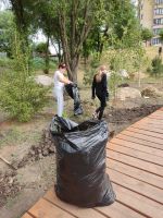 Уборка Георгиевского сада