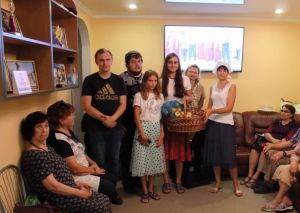 Встреча в клубе пенсионеров «Оптимист»