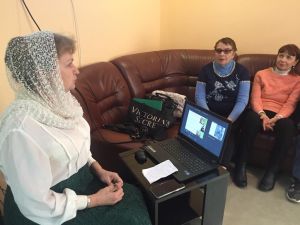 Встреча с пенсионерами